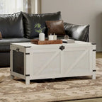 Lift Top Coffee Table with Hidden Storage Compartment, Modern Living Room Center Table
