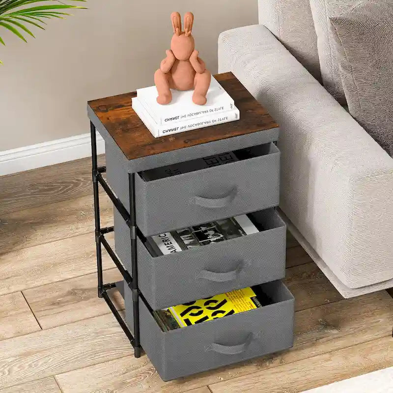 5-Shelf Solid Wood Bookcase – Open Display Shelving Unit for Living Room or Office
