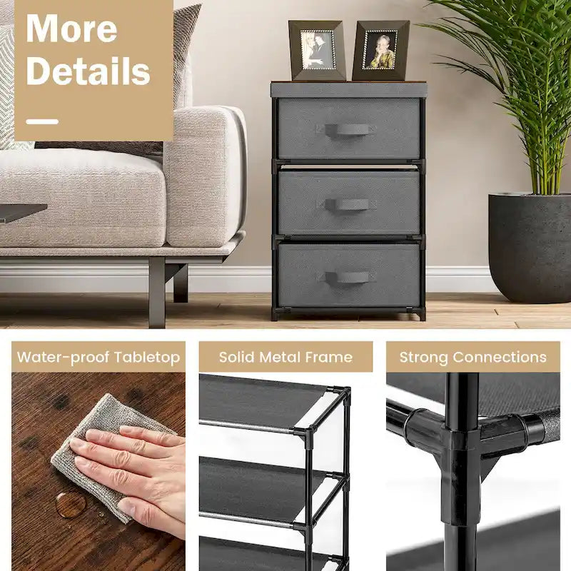 5-Shelf Solid Wood Bookcase – Open Display Shelving Unit for Living Room or Office