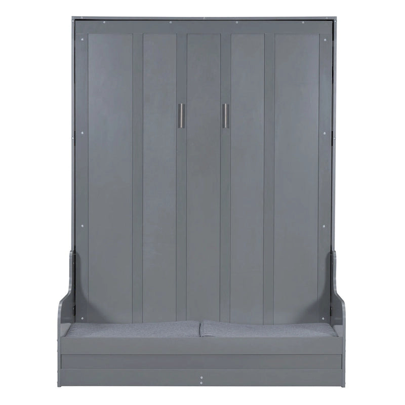 Modern Queen Size Multi-function Murphy Bed with Cushion
