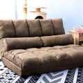 Adjustable Chaise Lounge Floor Sofa Bed – Convertible Folding Couch