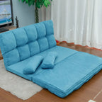Adjustable Chaise Lounge Floor Sofa Bed – Convertible Folding Couch