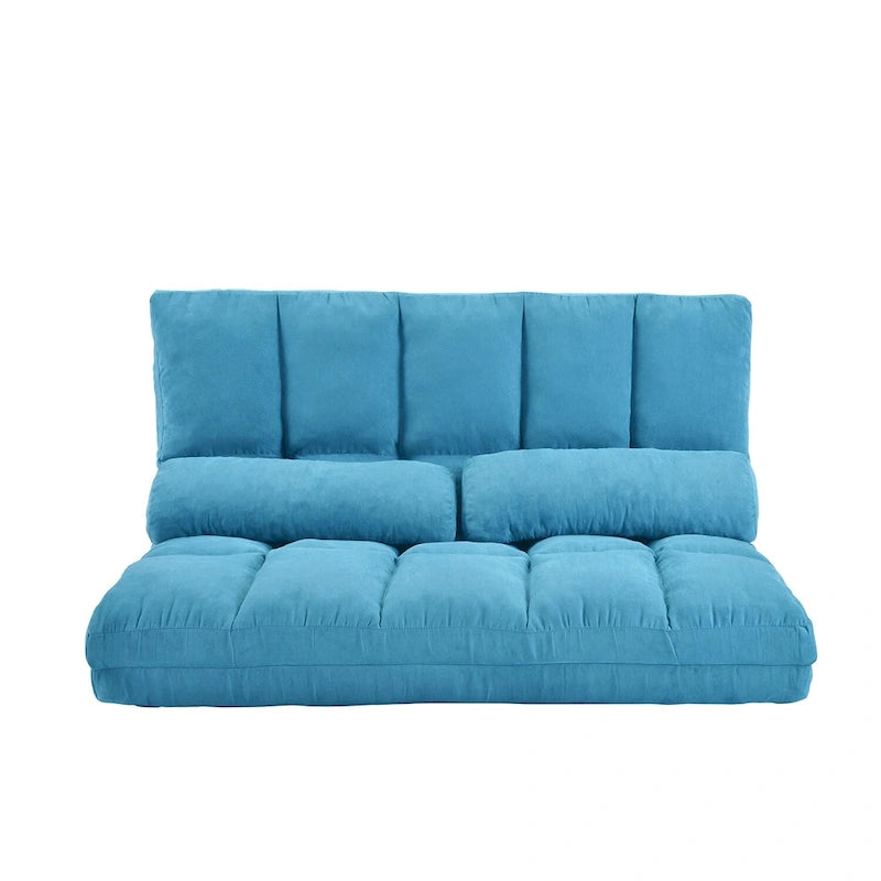 Adjustable Chaise Lounge Floor Sofa Bed – Convertible Folding Couch