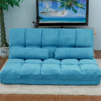 Adjustable Chaise Lounge Floor Sofa Bed – Convertible Folding Couch