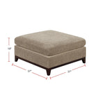 Camel Chenille Sectional Modular