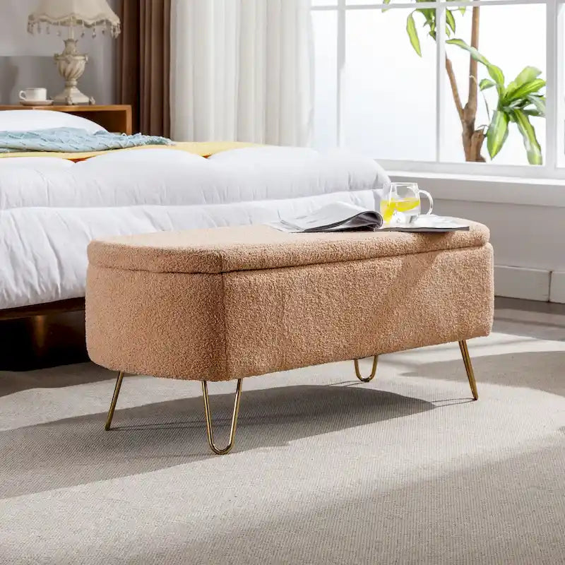 Queen Storage Bed with 4 Drawers – Upholstered Platform Bed with Under-Bed Storage