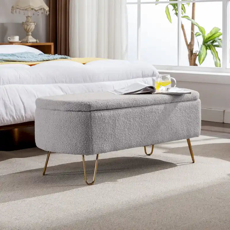 Queen Storage Bed with 4 Drawers – Upholstered Platform Bed with Under-Bed Storage