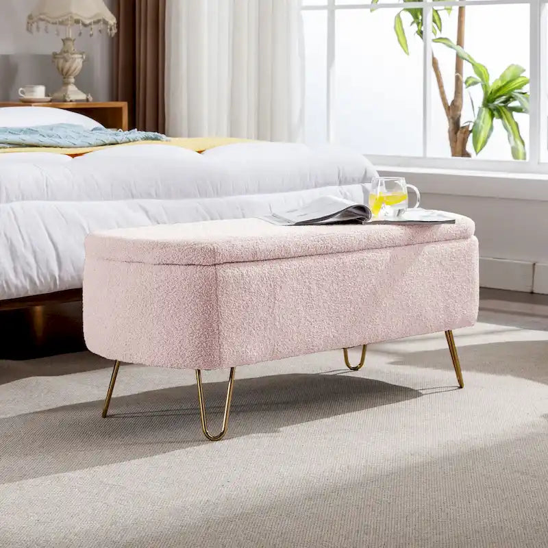 Queen Storage Bed with 4 Drawers – Upholstered Platform Bed with Under-Bed Storage
