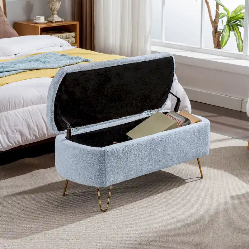 Queen Storage Bed with 4 Drawers – Upholstered Platform Bed with Under-Bed Storage