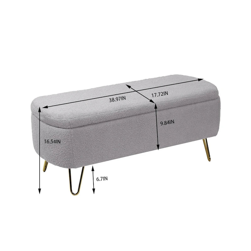 Queen Storage Bed with 4 Drawers – Upholstered Platform Bed with Under-Bed Storage