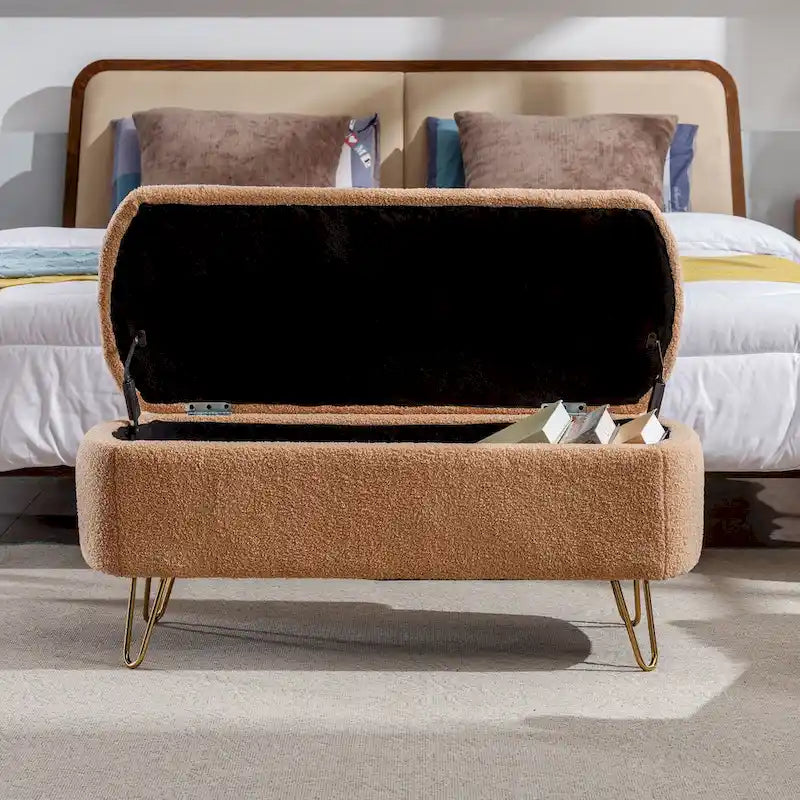 Queen Storage Bed with 4 Drawers – Upholstered Platform Bed with Under-Bed Storage