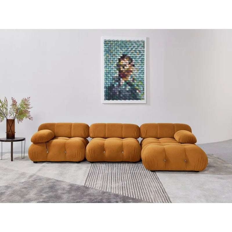 Daimion 4 Pieces Upholstered Sectional