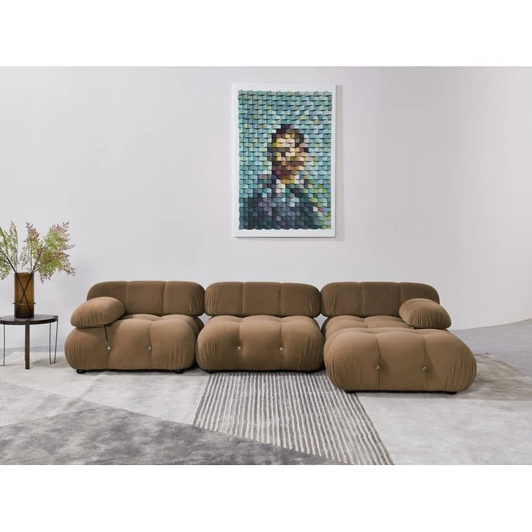 Daimion 4 Pieces Upholstered Sectional