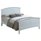 Queen Panel Bed with Curved Top Rail – Simple Modern Design