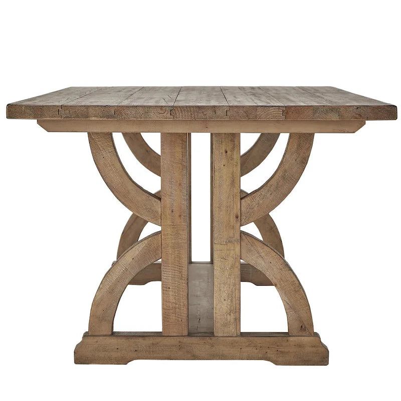 Paloma Farmhouse Reclaimed Wood 7-Piece Dining Set by