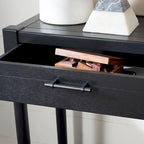 2-Drawer Console Table, 35.5"W x 13"D x 29.5"H, Entryway Hallway Accent Table