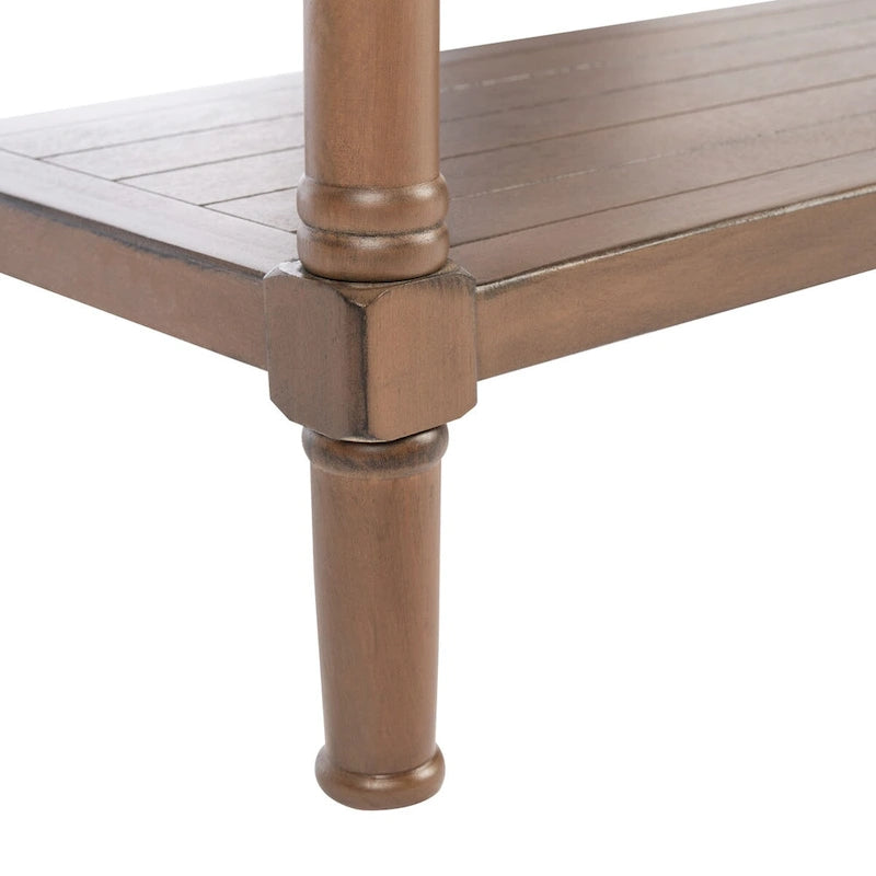 2-Drawer Console Table, 35.5"W x 13"D x 29.5"H, Entryway Hallway Accent Table