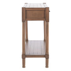 2-Drawer Console Table, 35.5"W x 13"D x 29.5"H, Entryway Hallway Accent Table