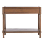 2-Drawer Console Table, 35.5"W x 13"D x 29.5"H, Entryway Hallway Accent Table