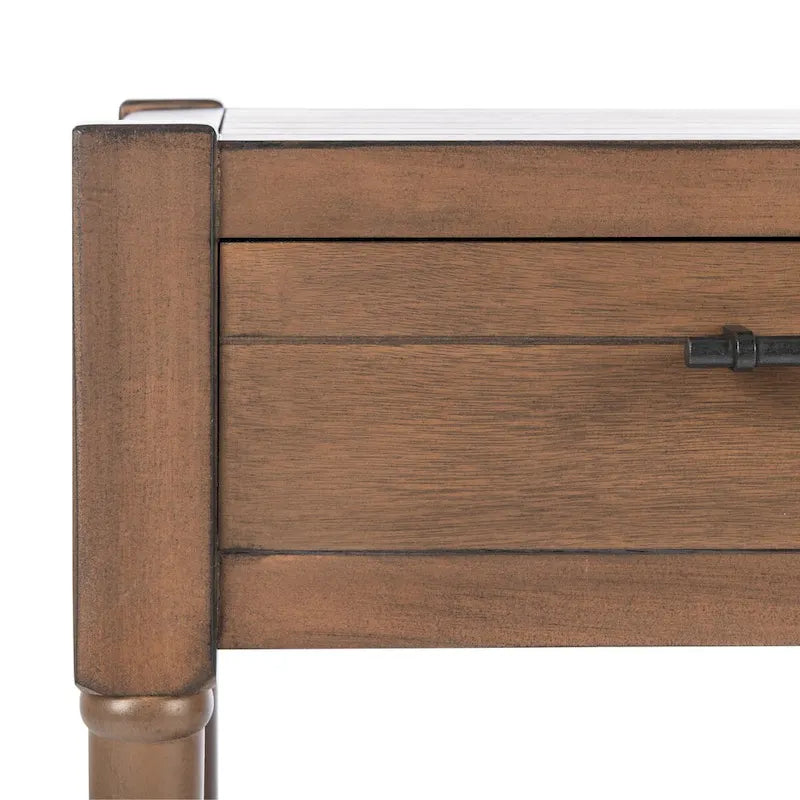 2-Drawer Console Table, 35.5"W x 13"D x 29.5"H, Entryway Hallway Accent Table