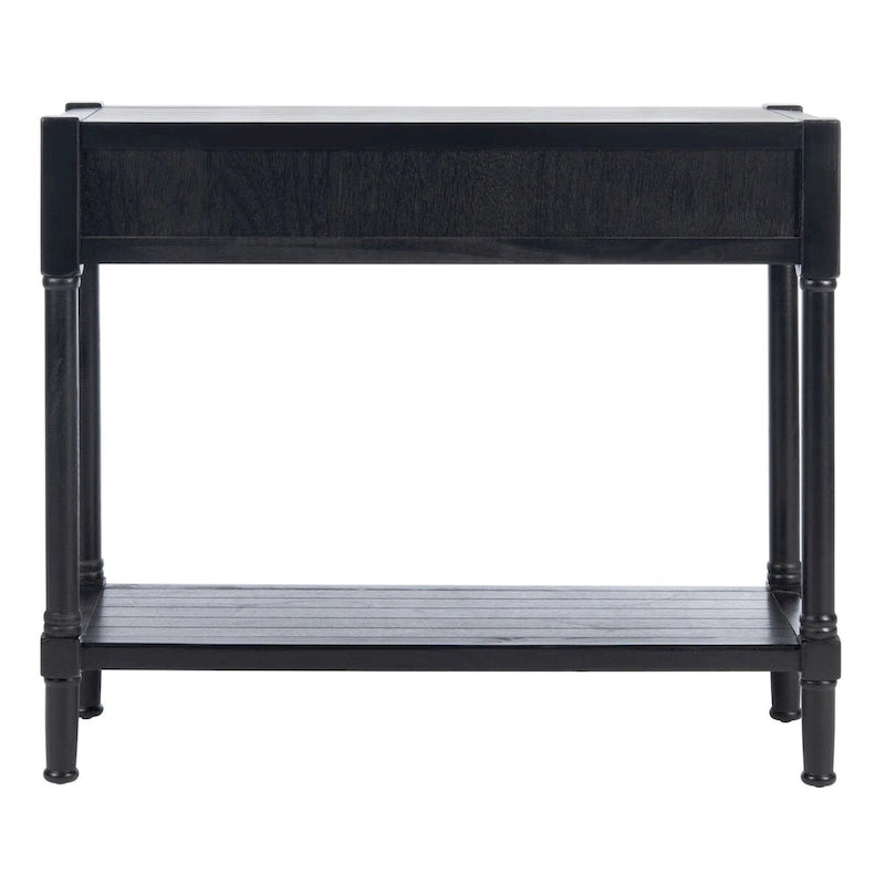 2-Drawer Console Table, 35.5"W x 13"D x 29.5"H, Entryway Hallway Accent Table