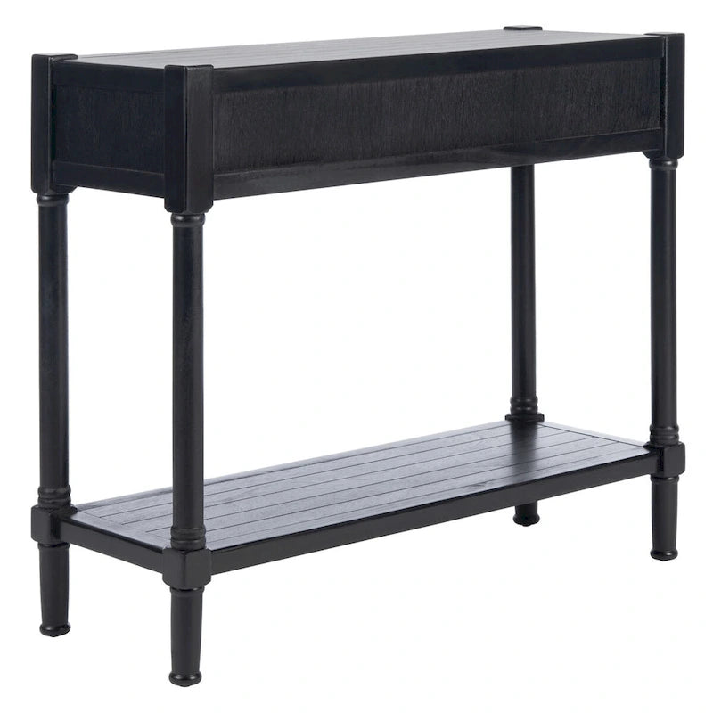 2-Drawer Console Table, 35.5"W x 13"D x 29.5"H, Entryway Hallway Accent Table