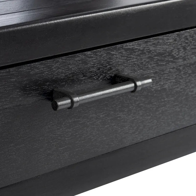 2-Drawer Console Table, 35.5"W x 13"D x 29.5"H, Entryway Hallway Accent Table