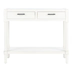 2-Drawer Console Table, 35.5"W x 13"D x 29.5"H, Entryway Hallway Accent Table
