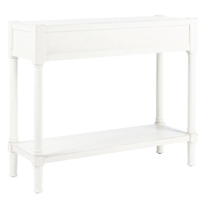 2-Drawer Console Table, 35.5"W x 13"D x 29.5"H, Entryway Hallway Accent Table