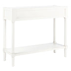 2-Drawer Console Table, 35.5"W x 13"D x 29.5"H, Entryway Hallway Accent Table