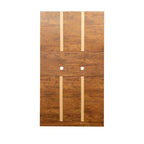 Rustic Farmhouse Tall Wardrobe, Armoire with Shelves, Open Compartment and Drawer, Freestanding Storage Closet Wardrobe Cabinet