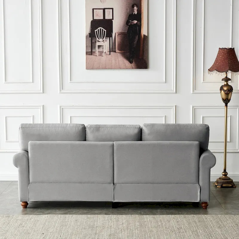 Rustic Wood TV Stand with Sliding Barn Doors – Farmhouse Media Console