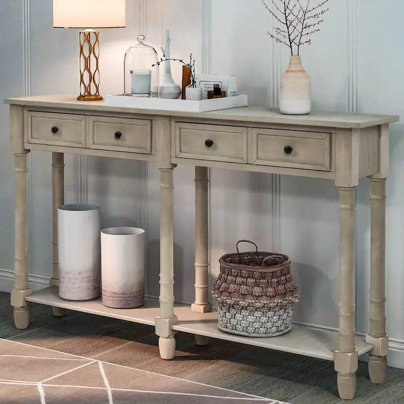 Sofa Table Easy Assembly