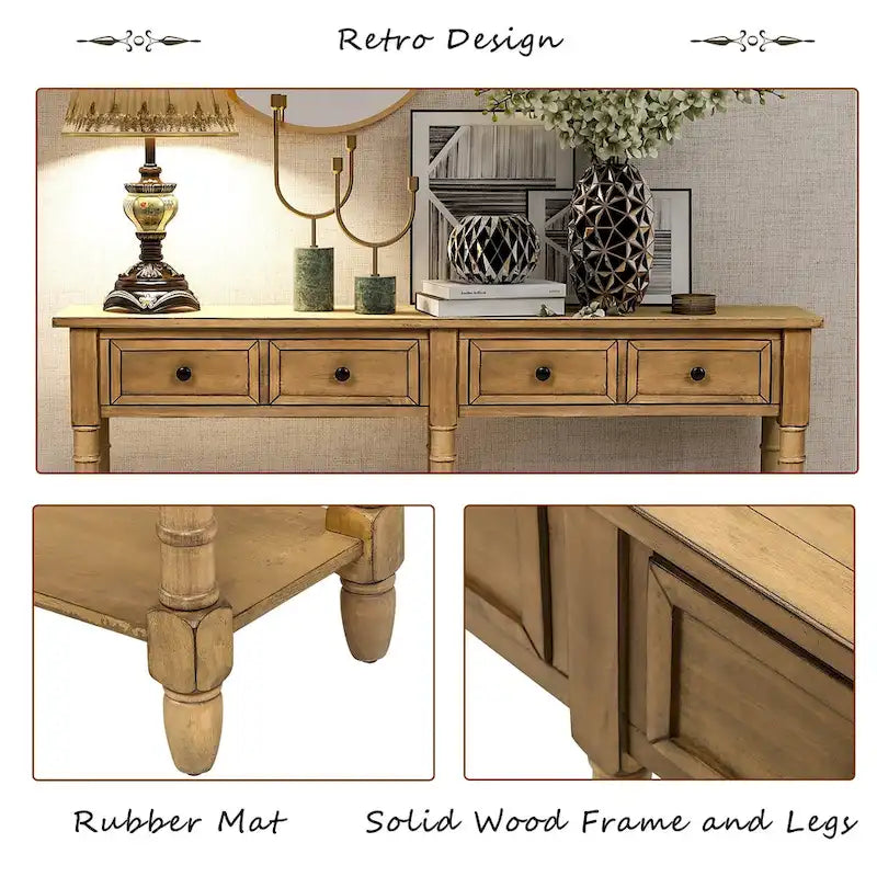 Sofa Table Easy Assembly