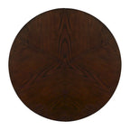 Mid Century Farmhouse 32inch Wood Round Coffee Table for Living Room