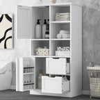 Floating Wall Shelf with Drawer – Modern Wall-Mounted Storage Shelf