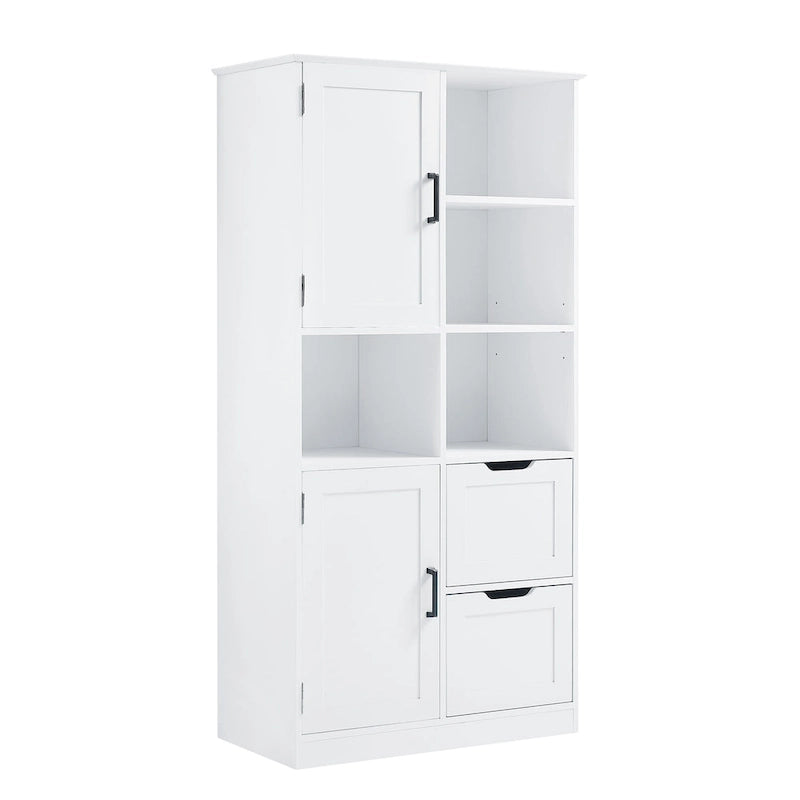 Floating Wall Shelf with Drawer – Modern Wall-Mounted Storage Shelf