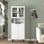 Mid-Century Modern 6-Drawer Dresser with Tapered Legs – Bedroom Storage