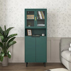 Mid-Century Modern 6-Drawer Dresser with Tapered Legs – Bedroom Storage