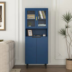 Mid-Century Modern 6-Drawer Dresser with Tapered Legs – Bedroom Storage