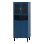 Mid-Century Modern 6-Drawer Dresser with Tapered Legs – Bedroom Storage