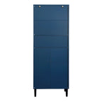 Mid-Century Modern 6-Drawer Dresser with Tapered Legs – Bedroom Storage