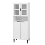 Mid-Century Modern 6-Drawer Dresser with Tapered Legs – Bedroom Storage