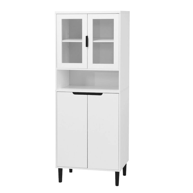 Mid-Century Modern 6-Drawer Dresser with Tapered Legs – Bedroom Storage