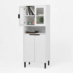 Mid-Century Modern 6-Drawer Dresser with Tapered Legs – Bedroom Storage
