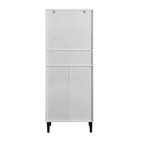 Mid-Century Modern 6-Drawer Dresser with Tapered Legs – Bedroom Storage