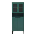 Mid-Century Modern 6-Drawer Dresser with Tapered Legs – Bedroom Storage