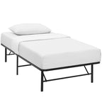 Brown Horizon Stainless Steel Bed Frame Size - Twin